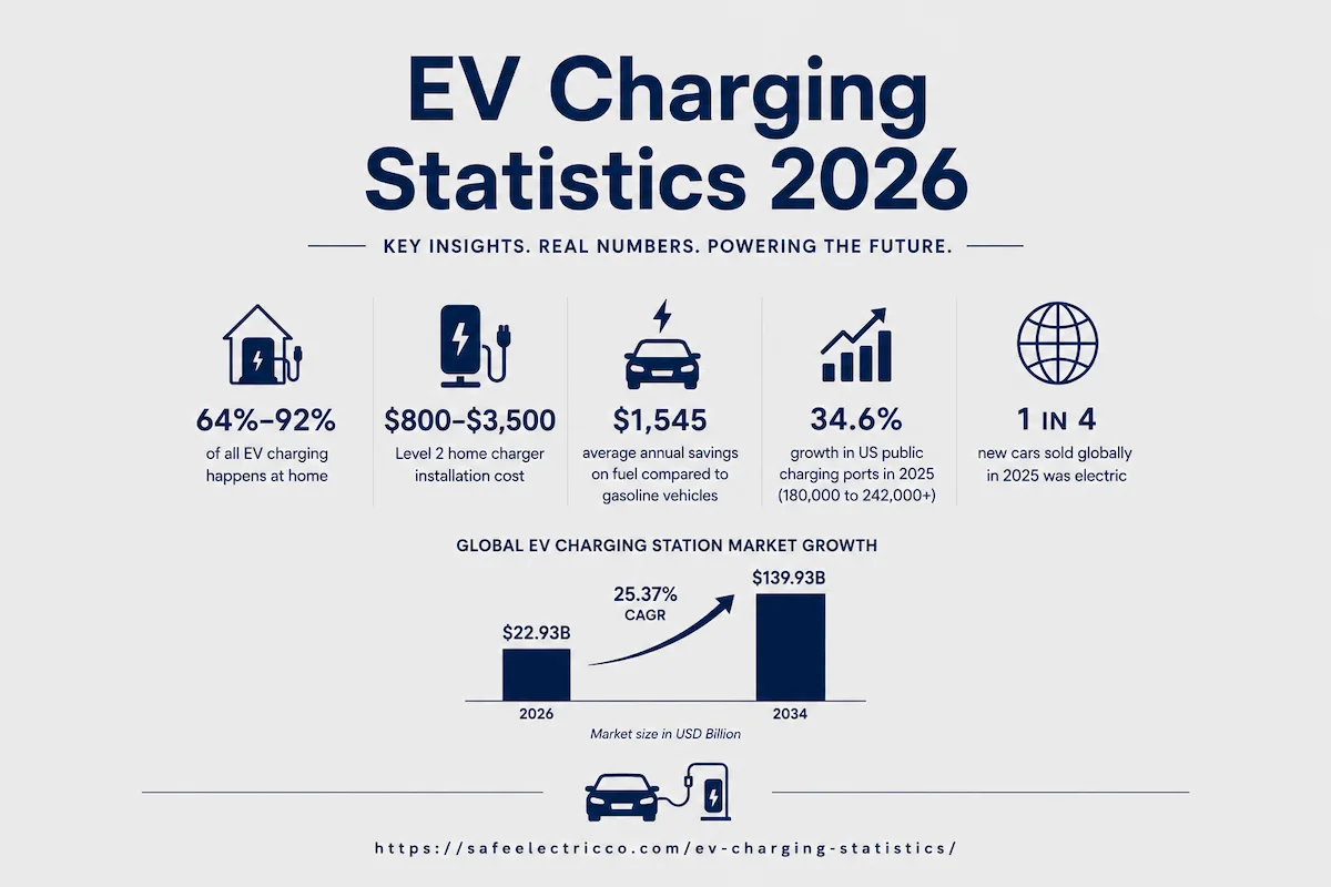 EV charging statistics
