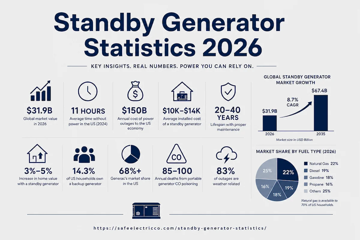 Standby Generator Statistics